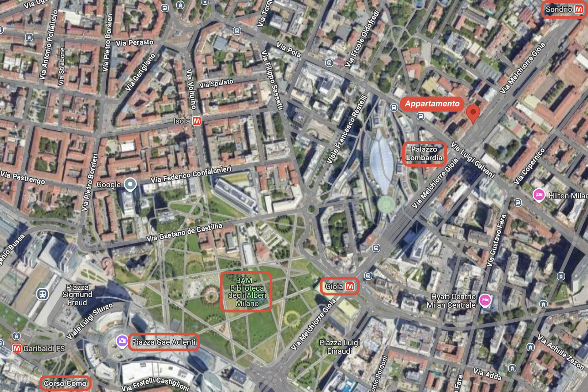 Location Melchiorre Gioia - Via Melchiorre Gioia 47, Milano