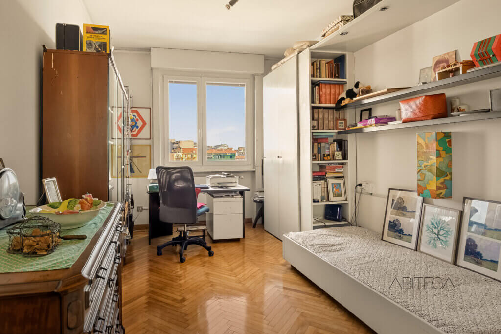 15 Seconda camera Trilocale Via Pirandello Zona Washington Milano ABITECA - Via Luigi Pirandello 1, Milano