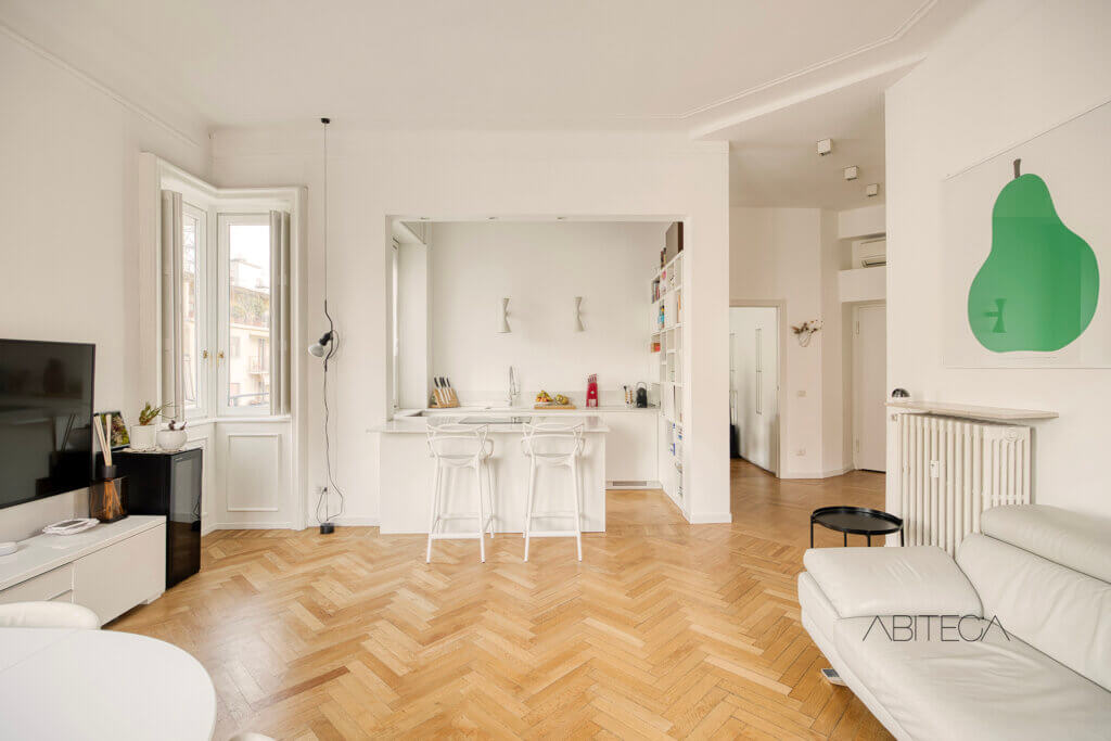 6 Soggiorno Bilocale in via Foppa Milano - Via Vincenzo Foppa 45, Milano